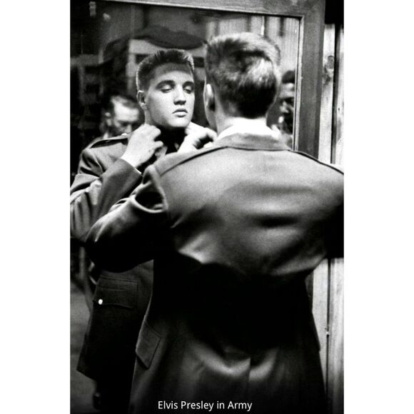 3 Set Elvis Presley king of rock n roll B&W photo picture print wall art - Picture 2 of 3